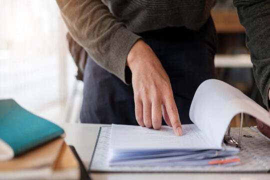 filing documents