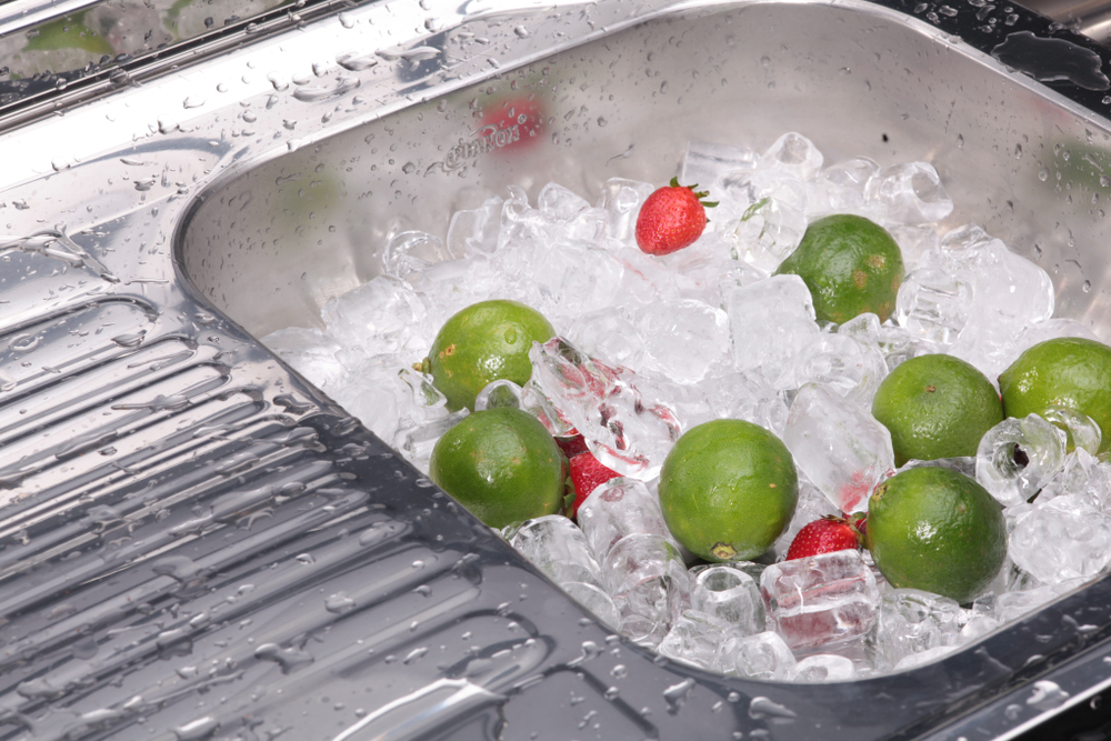 Ice Cubes and Citrus