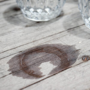 In Just 5 Minutes, Remove Water Marks from Wood Furniture