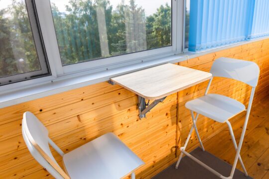 Build a Wall-Mounted Folding Table for Small Spaces in 2 Hours