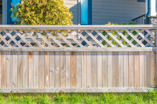 Refresh a Tired Wooden Fence