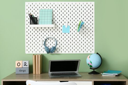 DIY Custom Pegboard Organizer for Your Workspace