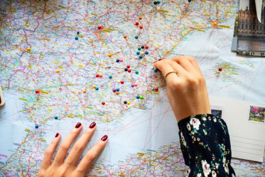 How to Build a Giant World Map Tracking Board
